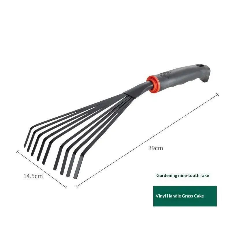 Conjunto de Ferramentas de Jardim Safe Edge Mini: Pá, Rastelo e Espátula Pequenas para Atividades de Plantio de Flores e Vegetais em Família - Kasa & Pet