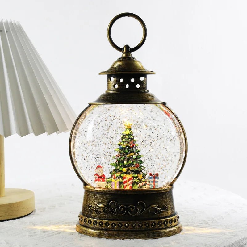 Luzes De Vento Caixas De Música, Bolas De Cristal, Árvore De Papai Noel, Enfeites, Presentes De Natal, Decorações De Carnaval, Vento