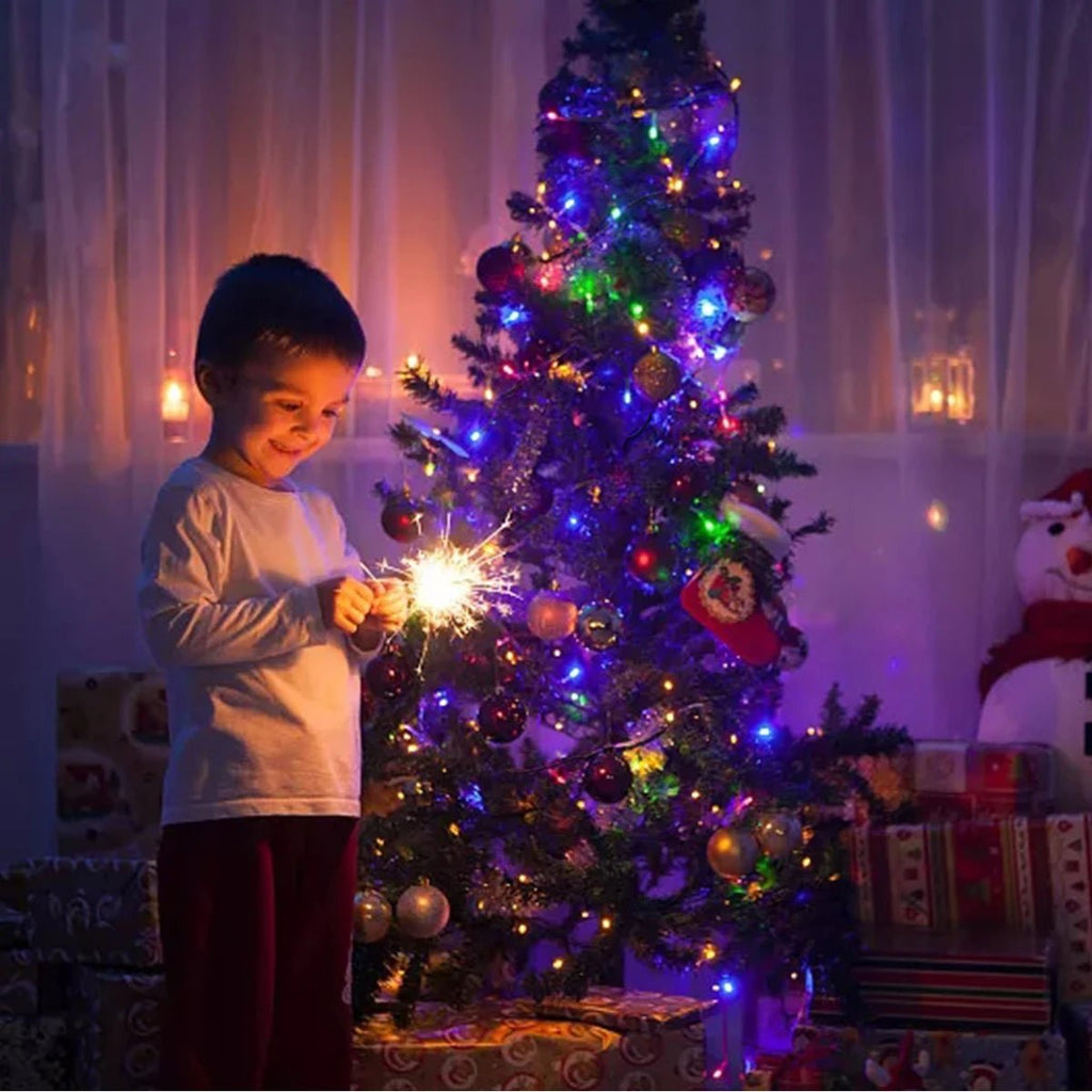 2025 decoração de ano novo led luz de natal branco/quente/rgb à prova dwaterproof água luzes da corda de fadas para cortina iluminação festa de casamento