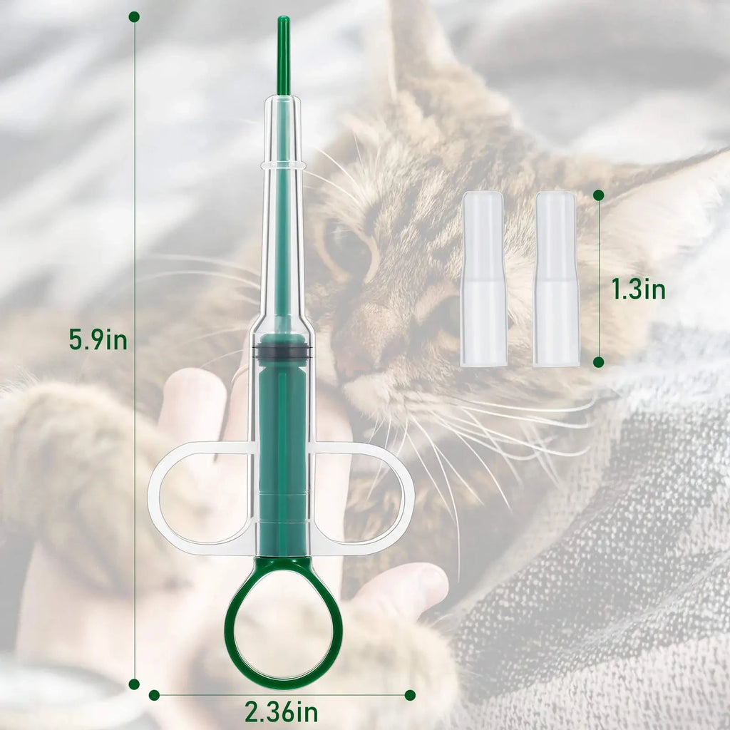 Dispensador de medicação para animais de estimação, bastão de alimentação para gatos e cães, comprimidos para comer, artefatos de medicação, cuidados com doença de animais de estimação
