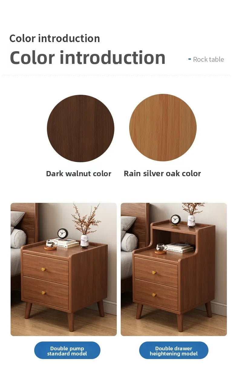 Mesa de Cabeceira Multifuncional para Casa, Armário Estreito de Armazenamento para Quarto Pequeno, Armário de Cabeceira