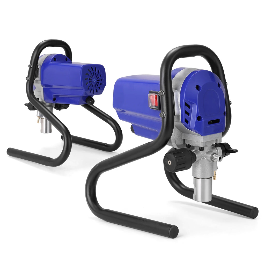 Pulverizador Airless de Alta Pressão 30MPa 750W, Máquina de Pulverização de Tinta Látex Multiuso com Manômetro, Ferramenta Elétrica de Pulverização