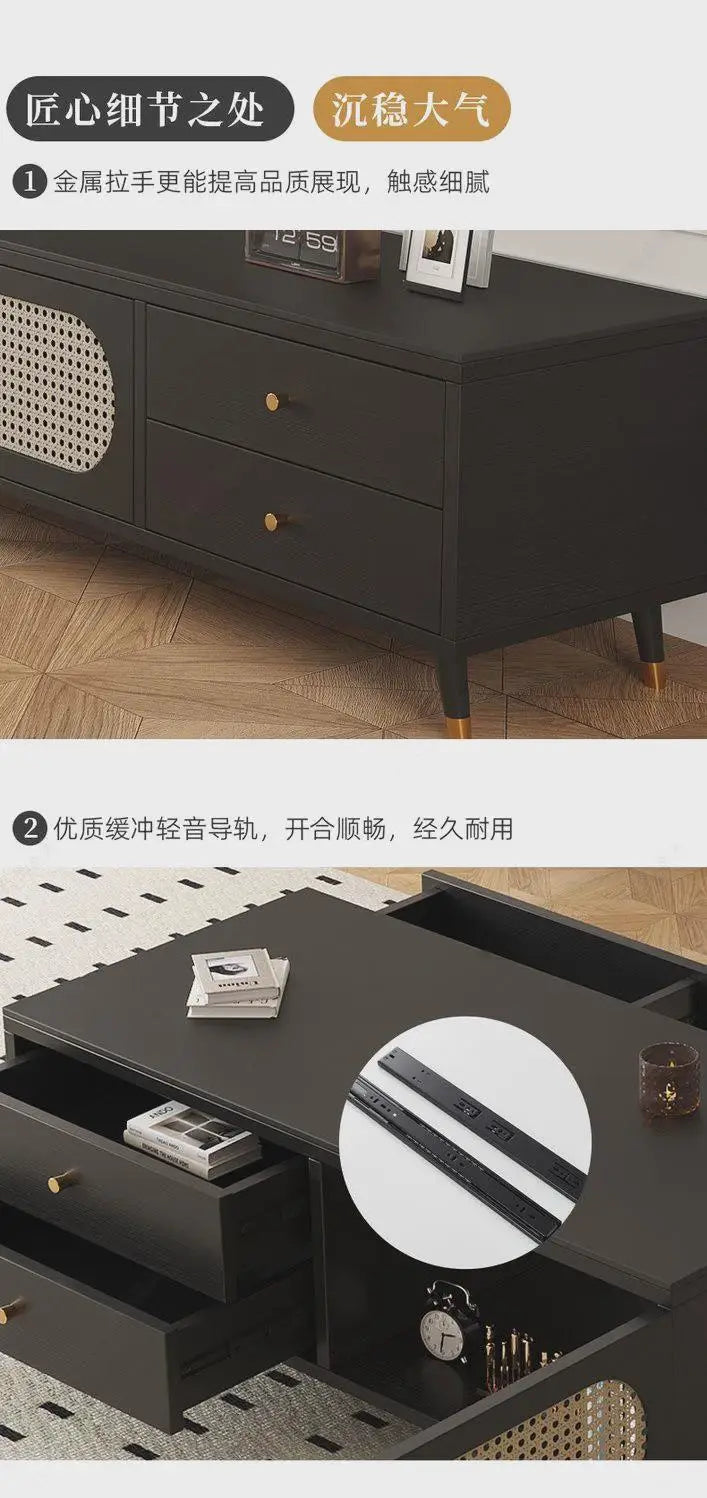 Design italiano suporte de tv com gavetas beleza única sala de estar suporte de tv minimalista premium meuble de rangement móveis para casa