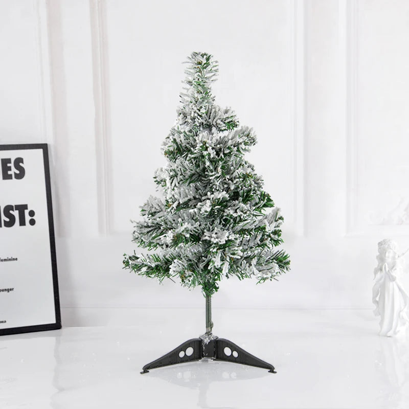 45/60cm artificial pvc árvore de cedro de natal abeto pinho para casa ano novo árvores de natal decoração de natal noel navidad presente