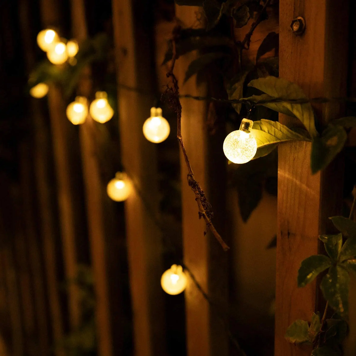 Impermeável Solar String Lights, 200 LED, Crystal Globe, Festão, Fada Luz, Jardim, Natal, Decoração ao ar livre