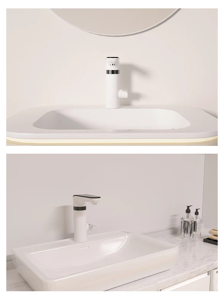 Fudeer 3400W 220V Cozinha Elétrica Aquecedor de Água Torneira Instantânea de Aço Inoxidável Torneira de Água Aquecedor Torneira de Aquecimento Frio
