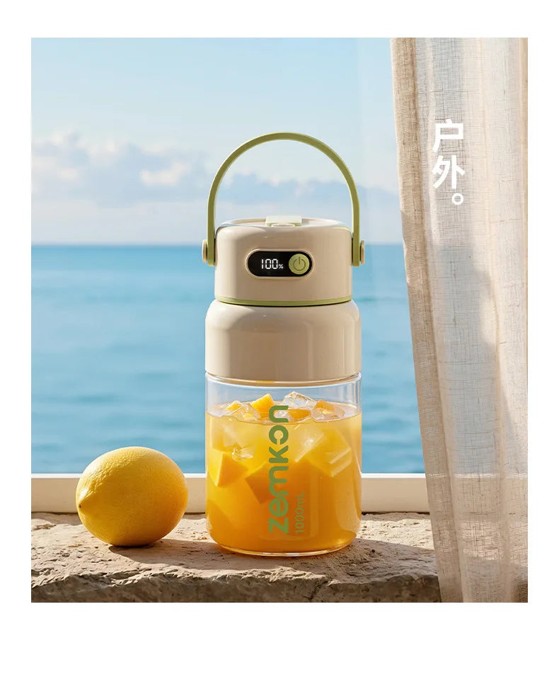 1000ml liquidificador portátil usb espremedor elétrico misturadores de frutas casa smoothies misturador multifuncional máquina fabricante suco liquidificador