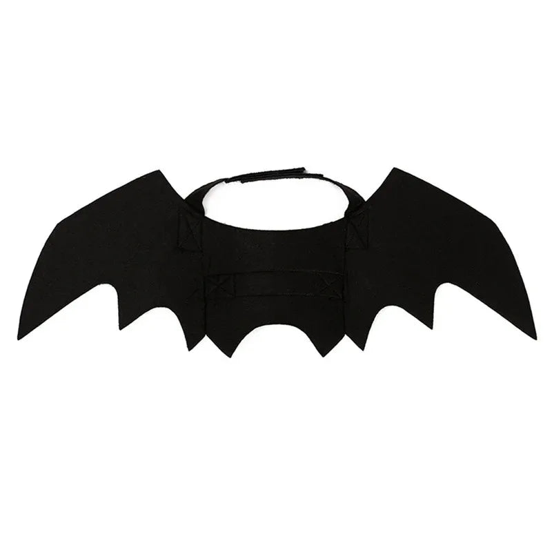 Black Bat Wings Harness Cosplay Costume para Animais de Estimação, Halloween, Fofos, Kawaii, Gato, Gatinho, Cão, Cachorro, Roupas, Presente de Festa