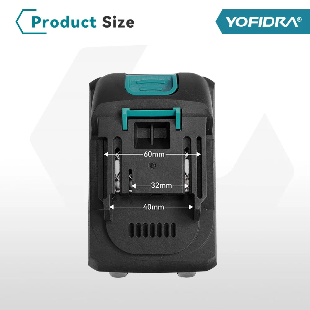 Yofidar 12 Polegada pólo telescópico sem escova motosserra elétrica jardim carpintaria poda serra para makita 18-21v bateria pino