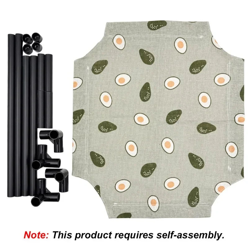 Cama Elevada para Animais de Estimação, Cama para Pequenos Animais, Respirável, Lavável, Colchão Refrescante para Coelhos, Hamsters, Gatos e Filhotes, Cama Interna