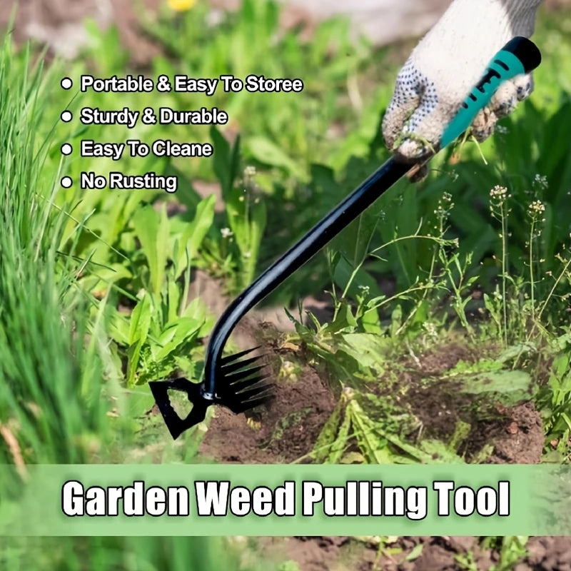 Rake para jardinagem, ferramenta manual para arar e soltar o solo, ferramenta manual para plantio de vegetais, ferramenta manual para jardinagem