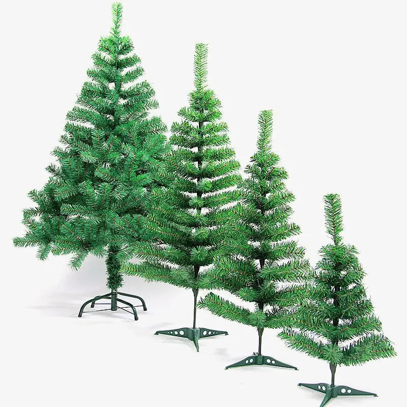 Árvore de Natal artificial, verde e rosa, modelo clássico, com suporte de plástico, acessórios de decoração natalina, presente.