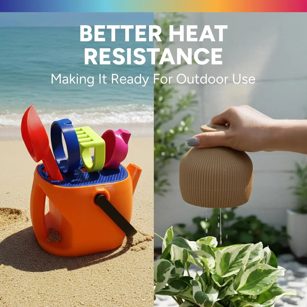 Filamento PETG de 1,75 mm, filamento durável para impressão 3D, com baixíssimo desperdício de material, excelente adesão entre as camadas e alta resistência, 250 g.