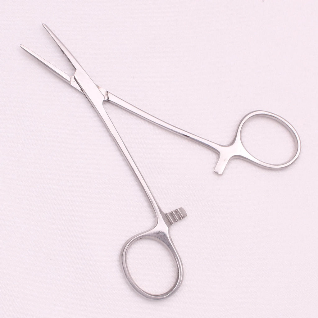 Pinça hemostática para salão de beleza de animais de estimação, 13cm (5 ''), profissional, cães, hospital, gatos, lesões, casa, aço inoxidável japonês