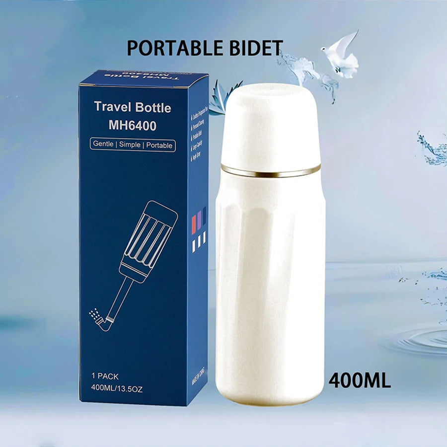 Spray de bidê portátil e limpeza de viagem, garrafa de limpeza pós-natal para cuidados pessoais, suprimentos de limpeza para bebês