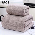 Toalha de banho esportiva espessamento de alta qualidade carvão de bambu coral veludo toalha de banho super absorvente e de secagem rápida