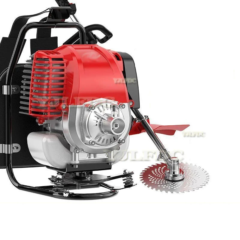 Cortador de grama 0,9kw 7000r/min mochila de quatro tempos cortador de grama agrícola ferramentas de jardim motor de alta potência
