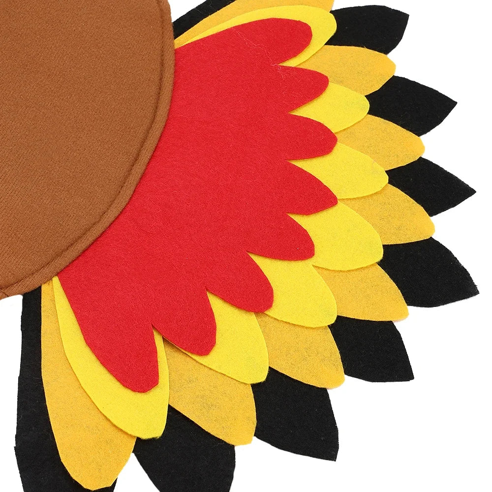 Fantasia de peru para cães no Halloween, fantasia de Ação de Graças para animais de estimação, roupa de inverno, vestuário para cosplay, fantasia para cães de pequeno, médio e grande porte.