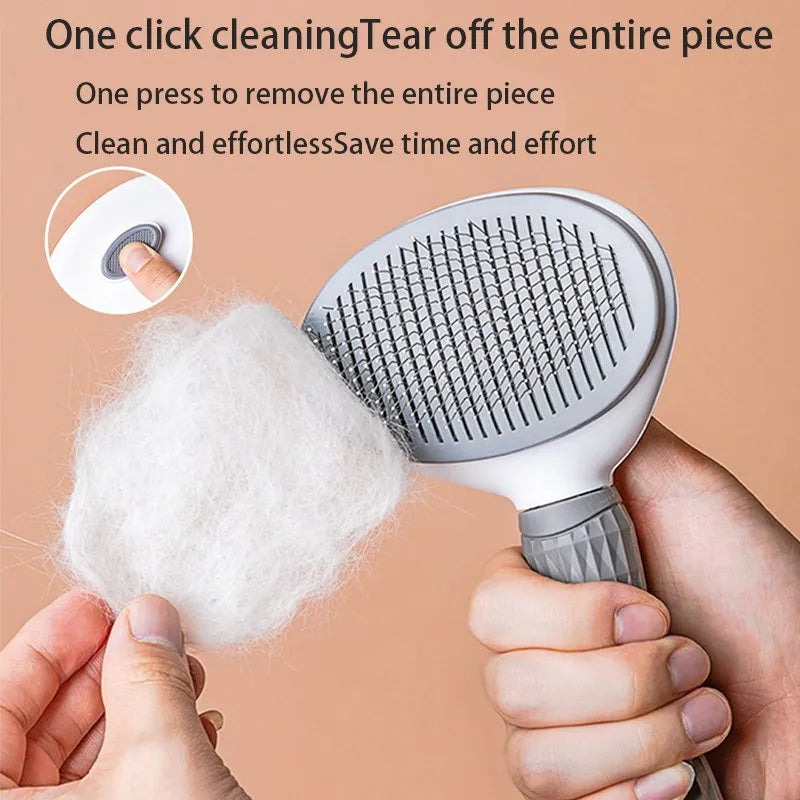 Escova de cabelo para cães e gatos, escova removedora de pelos de animais de estimação para cães, gatos, filhotes, gatinhos, ferramentas de preparação, acessórios para cães, suprimentos para animais de estimação