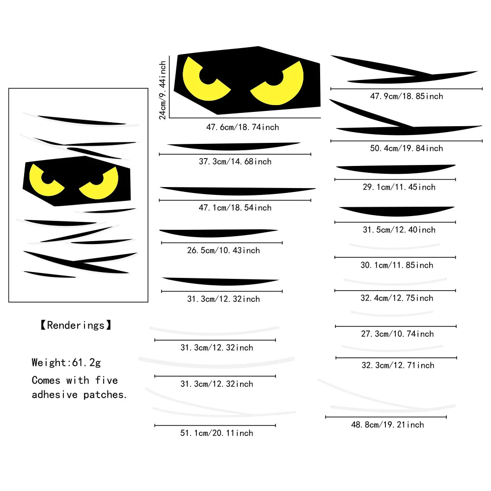 Decorações de Halloween, Adesivos para Portas de Quarto, Decoração de Janela, Mão de Esqueleto, Abóbora, Adesivos DIY para Janela, Fantasma, Diabo, Chapéu de Bruxa