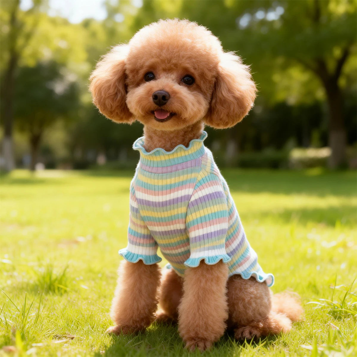 Roupas para Cães e Filhotes: Colete, Camiseta, Camisa, Vestido e Saia Fofos de Primavera, Camiseta de Base e Fantasia para Cães