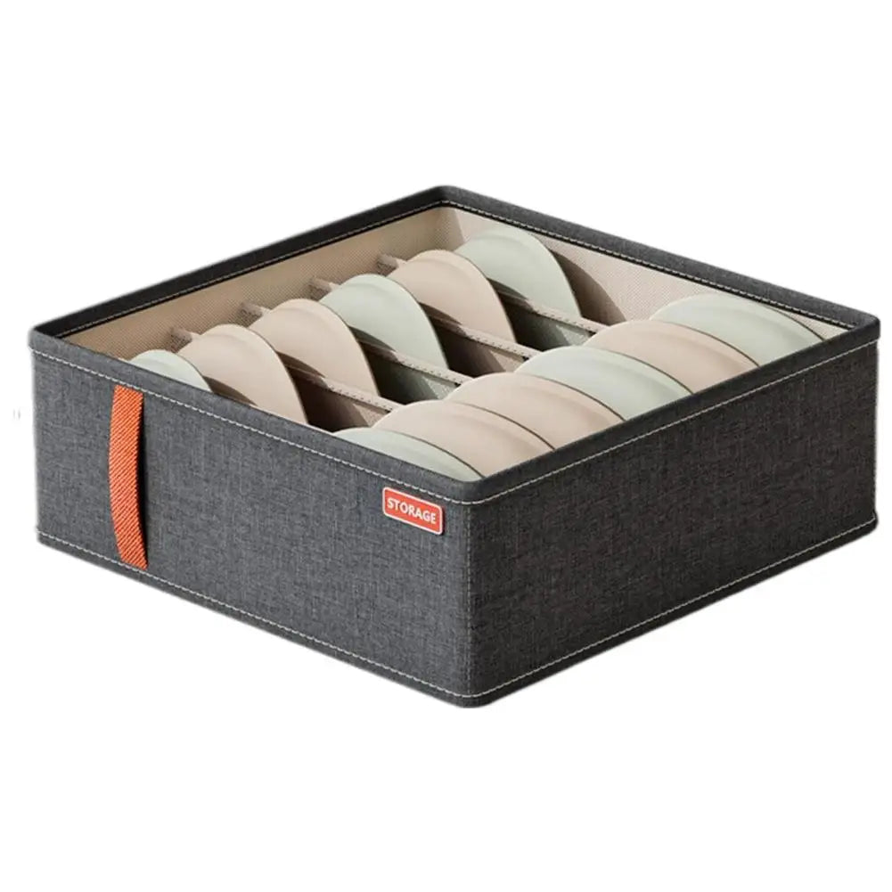 Organizadores de Roupa Íntima, Caixa de Armazenamento para Meias e Sutiãs, Organizador de Gavetas, Armazenamento de Roupas, Caixa de Armazenamento Classificada para o Lar