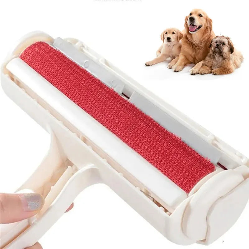 Removedor de pelos de animais de estimação, rolo removedor de pelos de animais de estimação, limpeza, remoção de pelos de cães e gatos, autolimpeza, removedor de pelos de animais de estimação, operação com uma mão