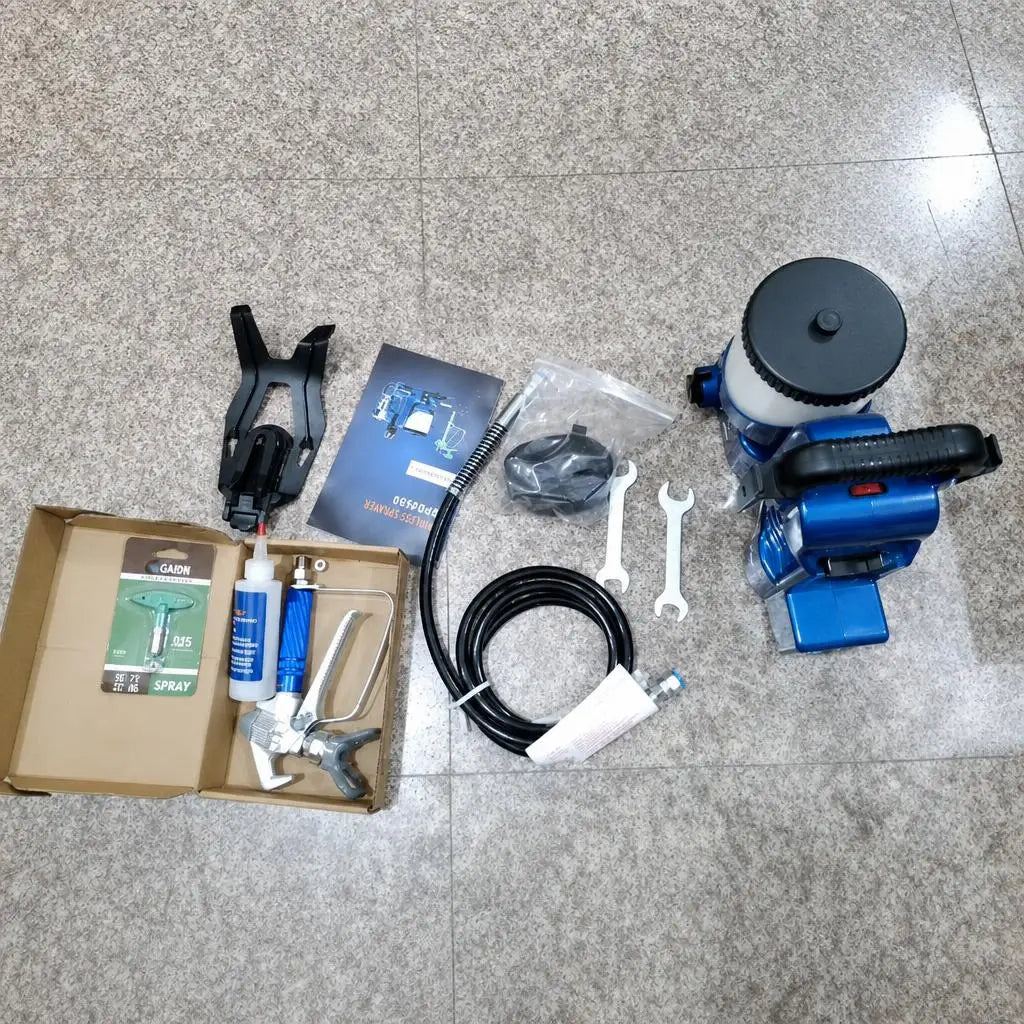 Máquina de Pintura com 6 Velocidades Ajustáveis para Pulverizador de Tinta Sem Ar Makita, para Tintas de Parede e Vernizes, 18-21V BateJQ, Pulverizador de Mochila Pequeno de Alta Pressão