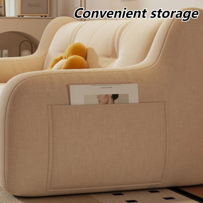 Sofás Bean Bag para 2 Pessoas, Sofás Confortáveis para Sala de Estar, Sofá Bean Bag Portátil para Varanda e Quarto, Tatami Pequeno