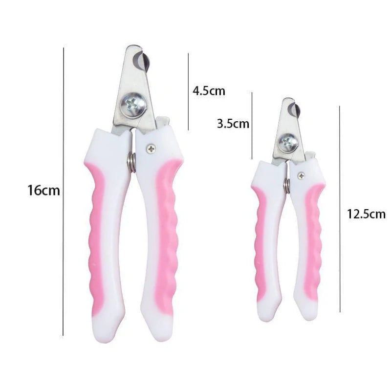Cortador de unhas para animais de estimação, cortador de unhas para cães e gatos, cuidados com as garras para animais de estimação, suprimentos para tosa de animais de estimação