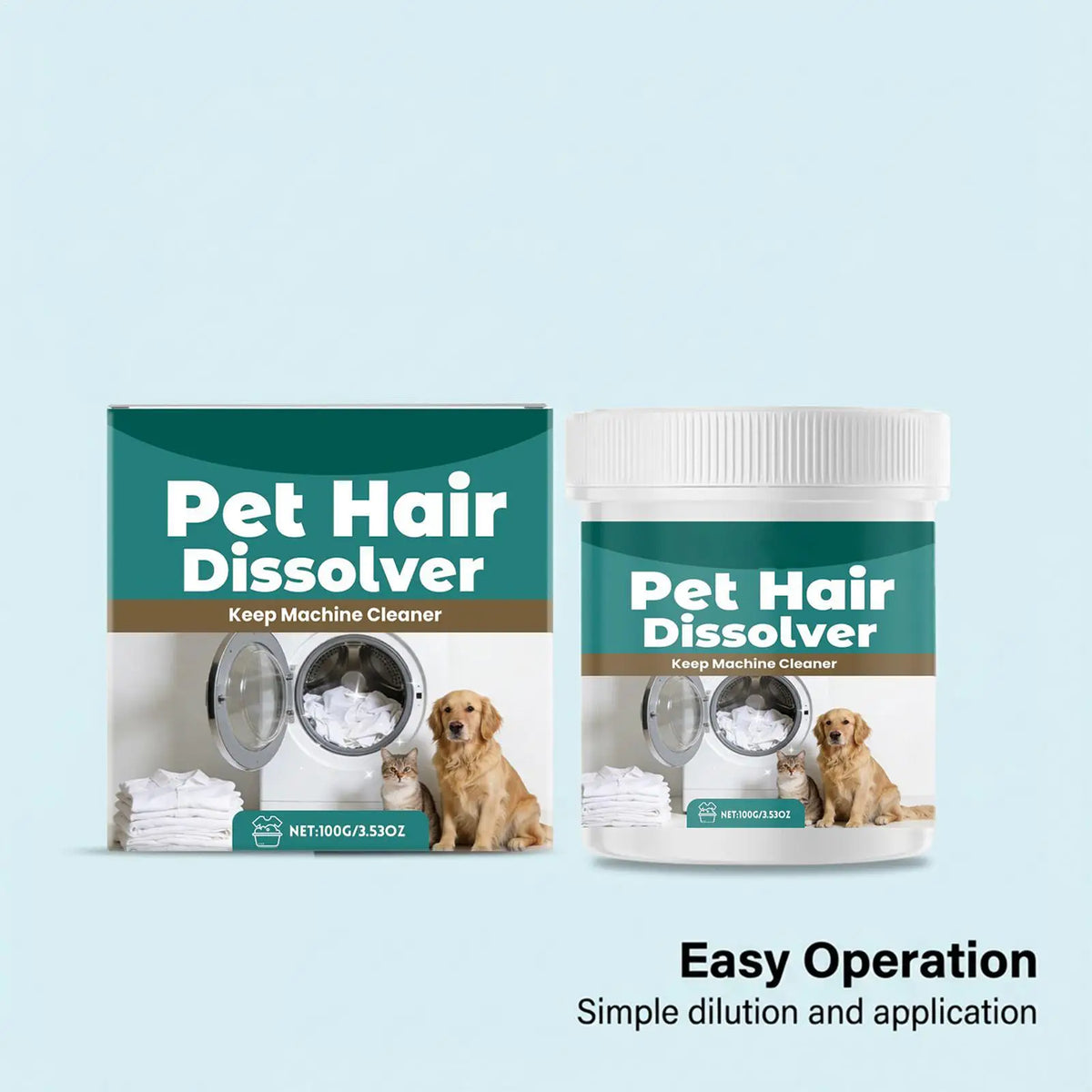 Removedor de Pelos de Animais para Lavanderia, Detergente Aditivo para Máquina de Lavar, Remove Pelos de Roupas, Carpete, Roupa de Cama, Tecido e Toalha
