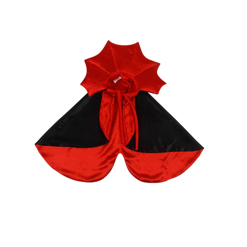 Manto Vampiro Fantasias Cosplay para Animais De Estimação, Vestido Kawaii, Roupas de Halloween, Acessórios para Gato, Gatinho, Cachorro Pequeno, Presente Bonito