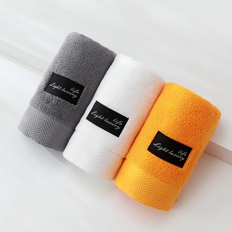 Toalha De Banho De Luxo, Toalha De Banho Grande, Terry Washcloth, Presente Do Esporte Do Curso, 35x75cm, 80x160cm