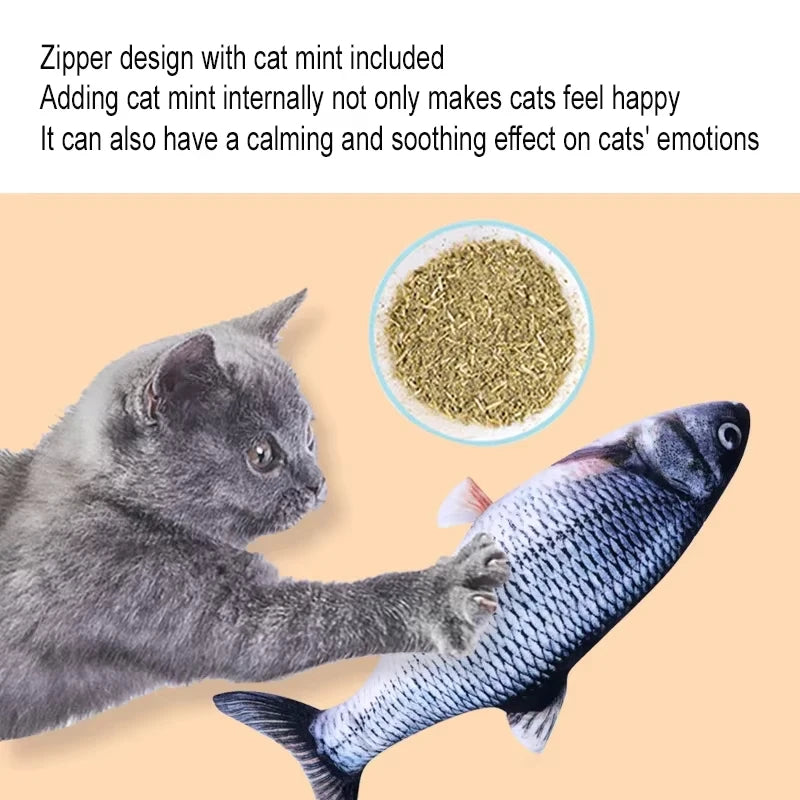 20cm gato favor peixe brinquedo de pelúcia travesseiro simulação peixe gato brinquedo animal de estimação treinamento interativo mastigar brinquedo suprimentos para animais de estimação