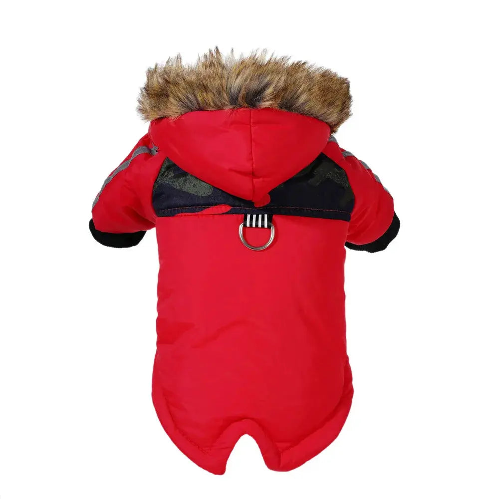 Jaqueta de lã com capuz para cães pequenos, casaco impermeável quente, roupa de buldogue francês, roupa de chihuahua, jaqueta de cachorro, inverno Kasa & Pet