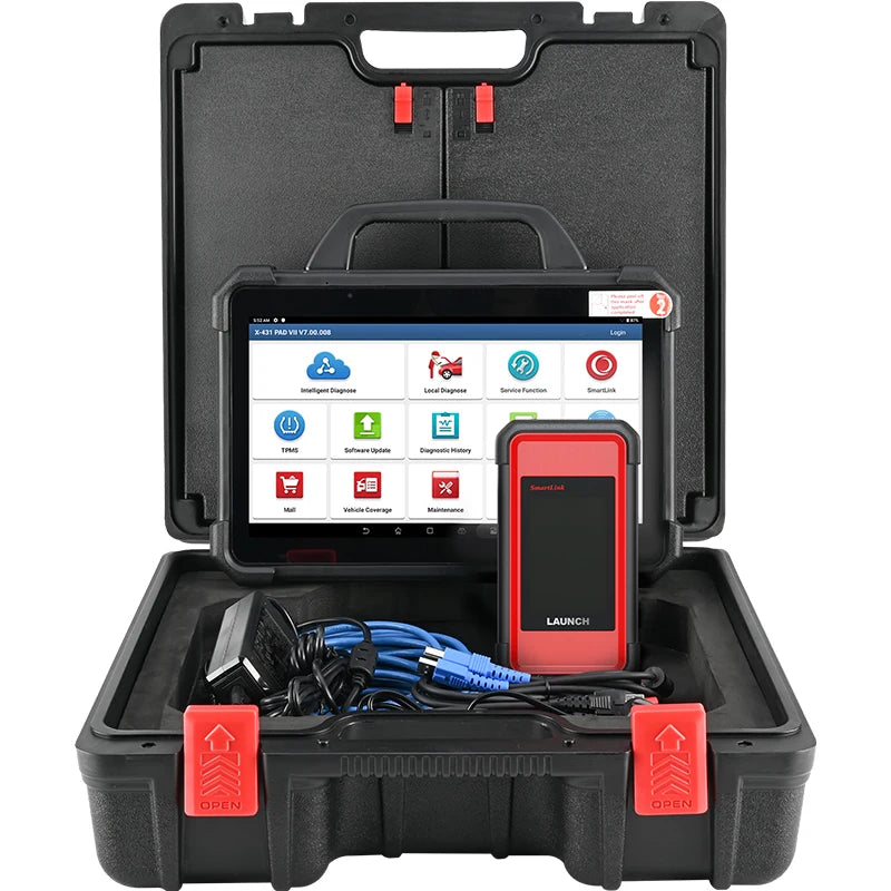 LANÇAMENTO Pad 7 Ferramenta de Diagnóstico Do Carro, Scanner Automotivo, Auto Scan Automotivo, Diagnóstico Autoscanner, Heavy Duty Software Kit, 12V, 24V, X-431