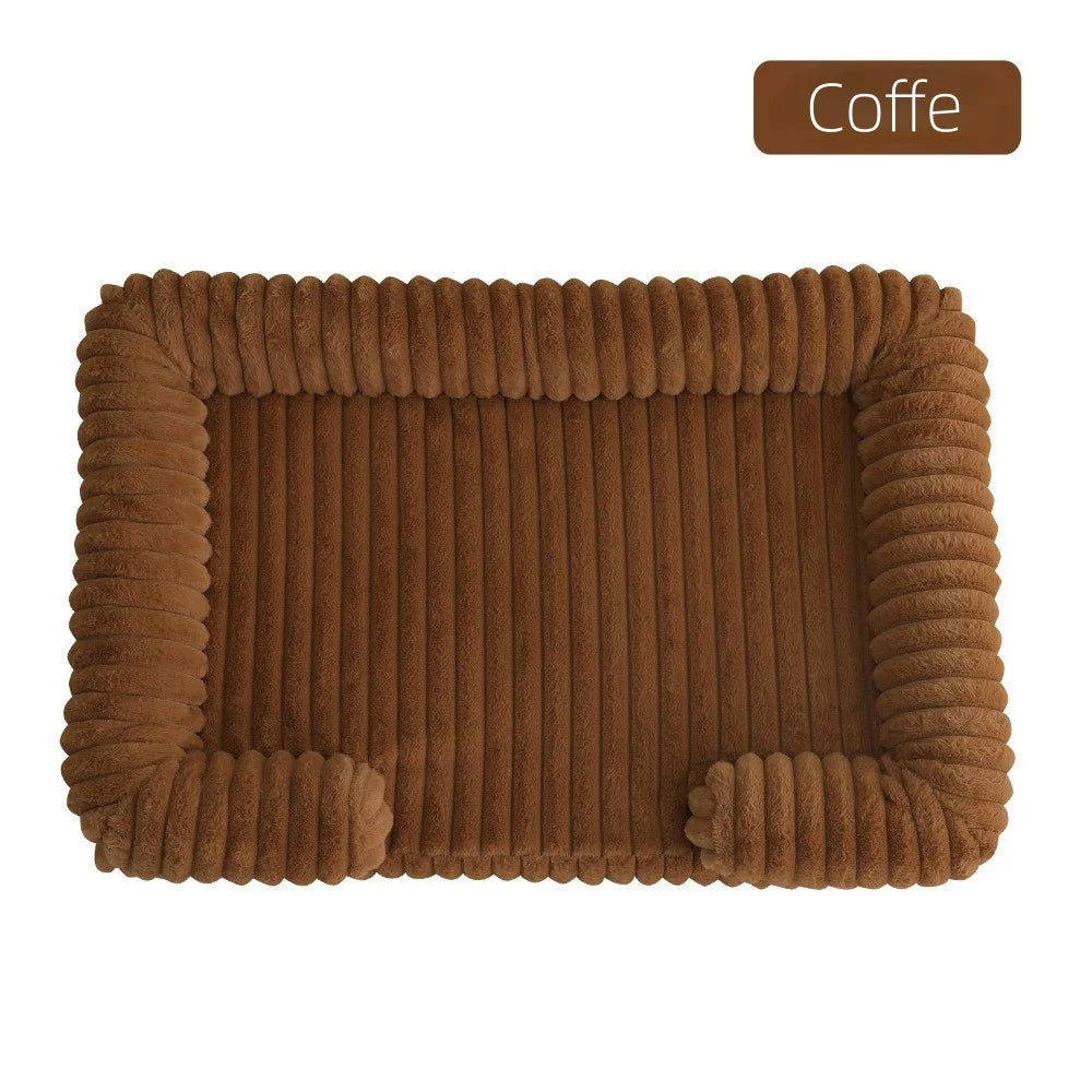 Cama para Cães de Inverno, Cama Quente para Filhotes, Sofá para Animais de Estimação, Tapete para Gatos Pequenos, Suprimentos para Pets, Cestas Grandes, Camas para Cães de Porte Médio, Casinha Grande para Cães