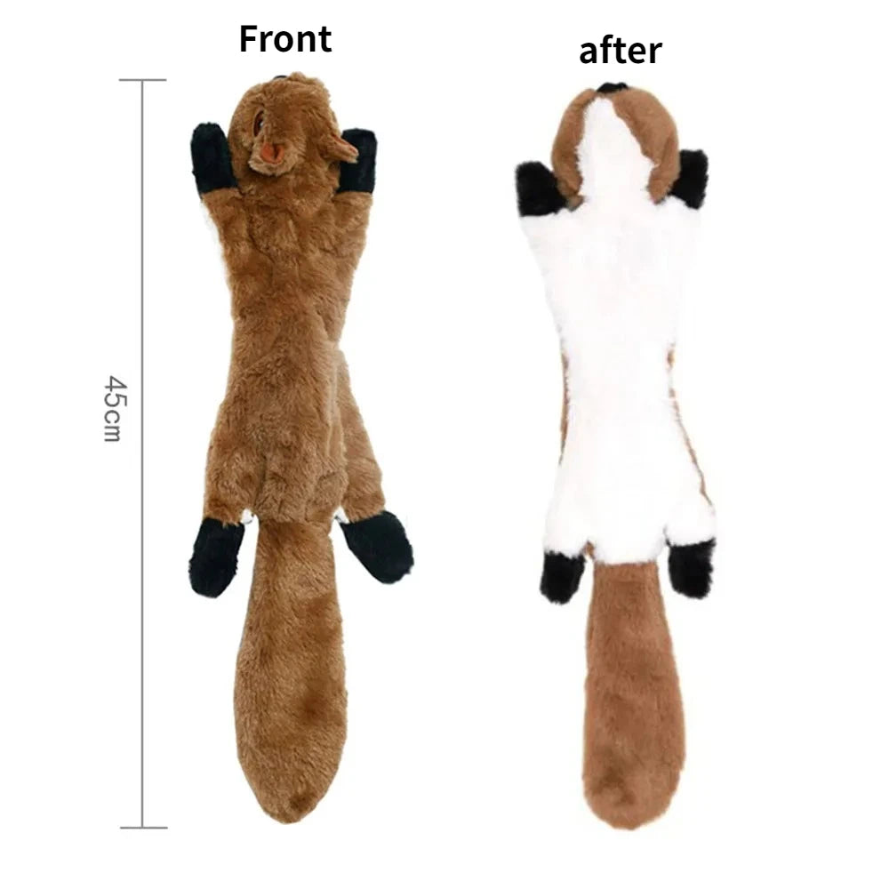 Engraçado animal simulado sem recheio brinquedo do cão com rangidos durável stuffingless pelúcia estridente cão mastigar brinquedo crinkle pet rangido brinquedo Kasa & Pet