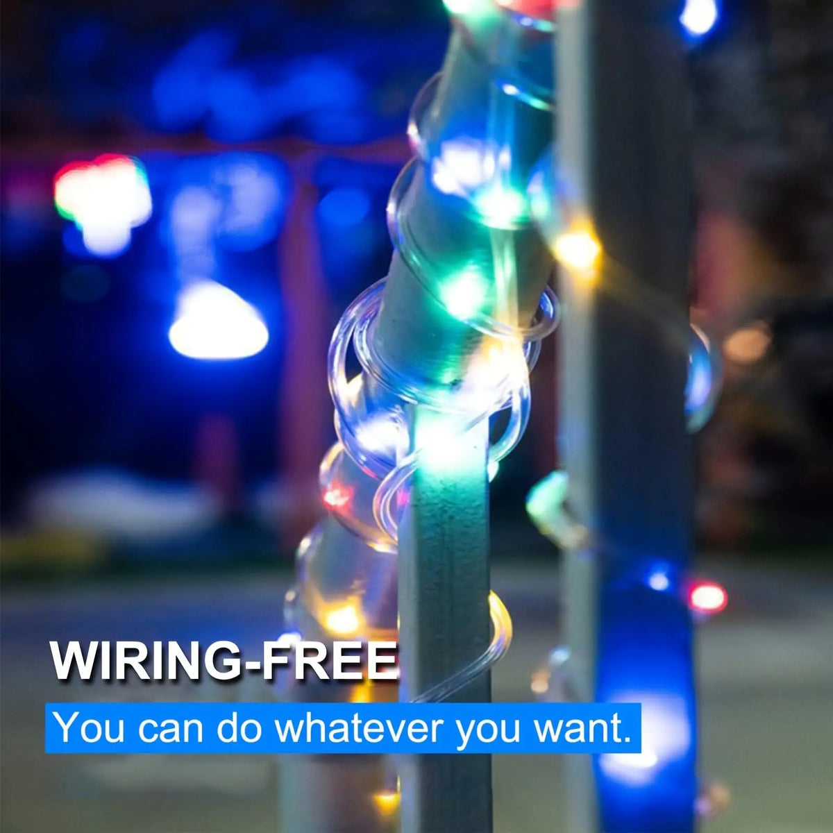 Luzes de Cordão Solar 200 LED à Prova d'Água para Exterior, Luzes de Fada Alimentadas por Energia Solar com 8 Modos para Decoração de Natal em Jardim, Quintal e Árvore
