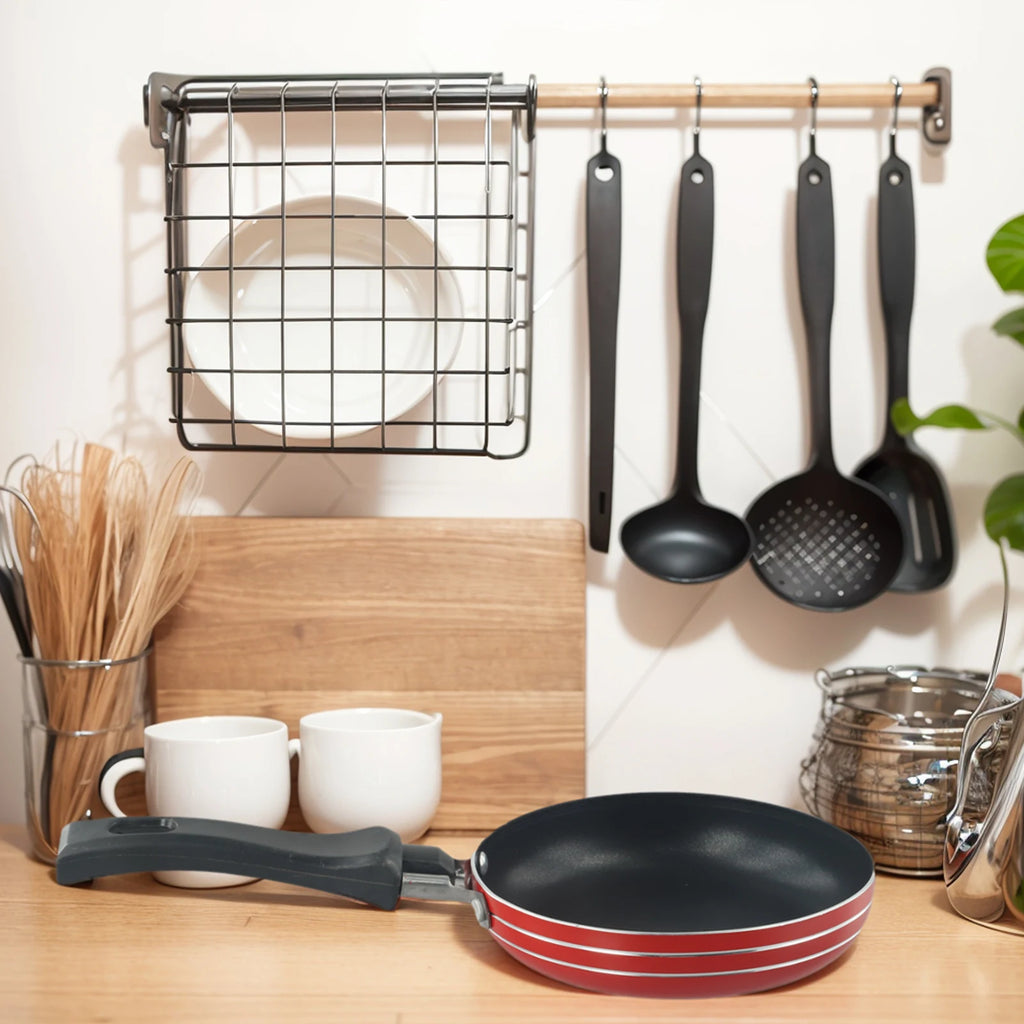 Mini frigideira de aço antiaderente, frigideira, panela para panelas, ferramentas de cozinha, ovos de fritar, cozinhar, 12cm, 14cm, 16cm Kasa & Pet Store
