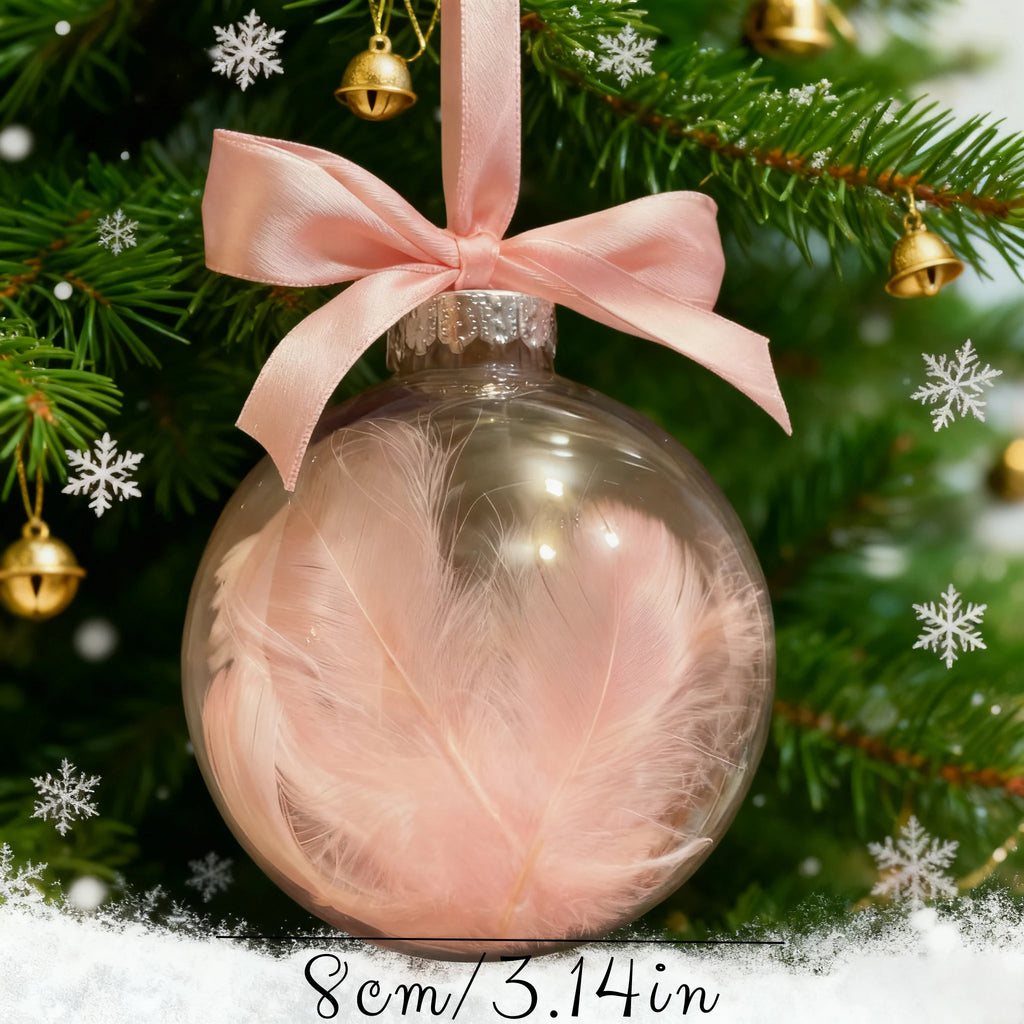 Um enfeite de Natal personalizado, uma bola decorativa para a árvore de Natal, com nome gravado, para a família e entes queridos, uma bola de Natal personalizada.