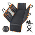 Capa de Assento de Carro Universal Impermeável para Animais de Estimação, Capa de Assento para Cães para o Banco Traseiro com Janela de Malha, Dupla Camada Reforçada Anti-Sujeira