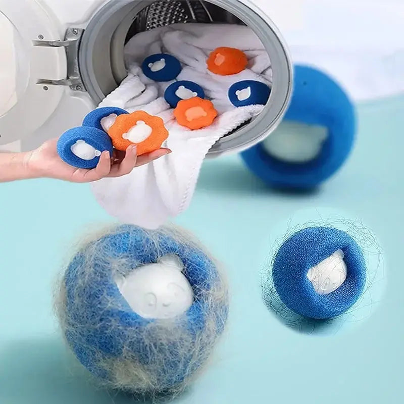Removedor de pelos de animais de estimação, bola reutilizável, filtro de máquina de lavar roupa, adesivo de lã, removedor de pelos de gato, pele de animal de estimação, coletor de fiapos, casa
