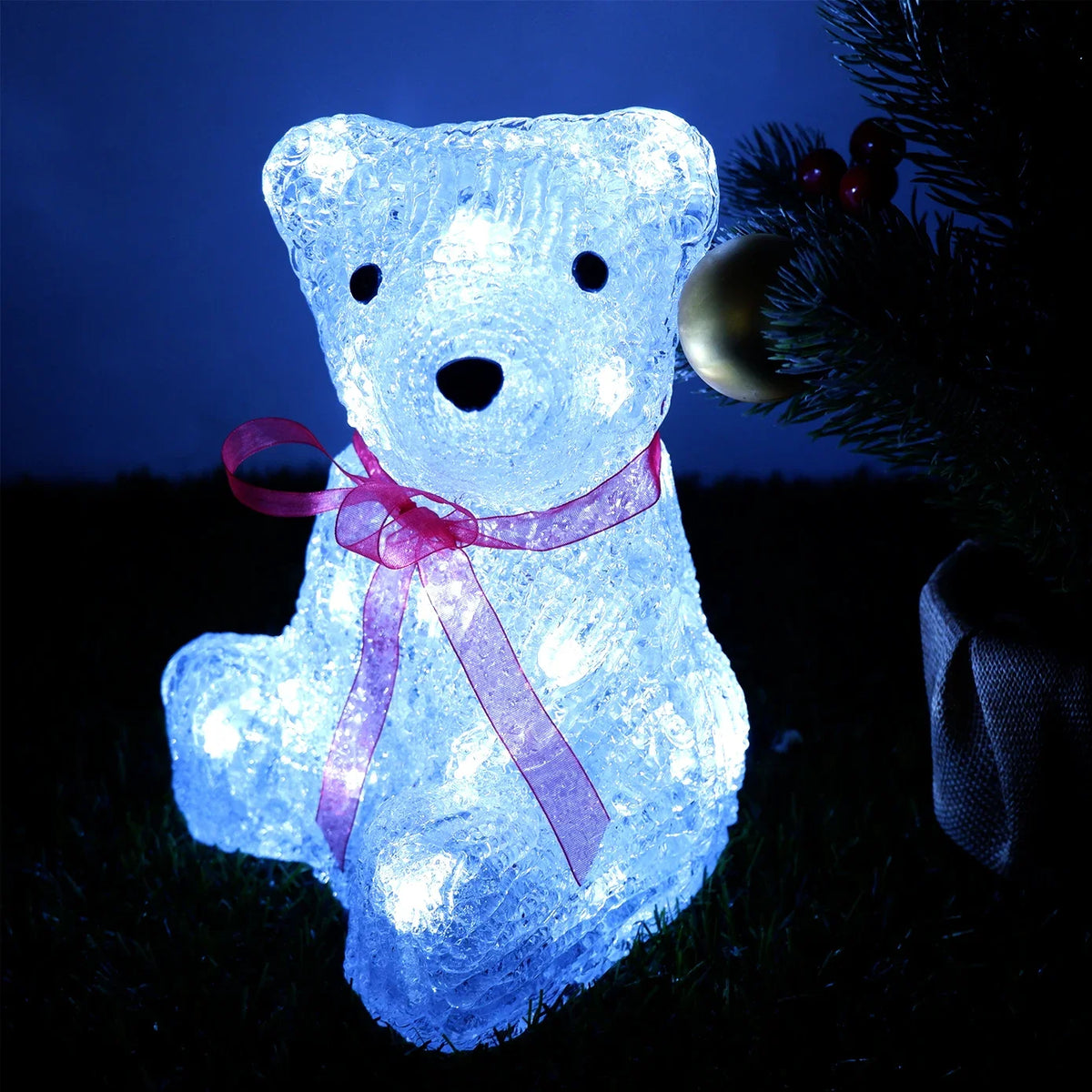 Santa bonecos de neve natal elk ornamento luz dia de natal decoração iluminação do feriado apresenta crianças presente de ano novo luz led natal