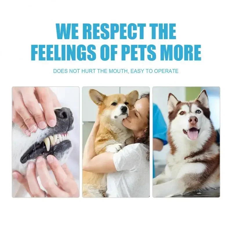 Pasta de Dente para Cães e Gatos, Cuidado Oral Comestível, Hálito Fresco, Remoção de Tártaro e Placa, Produtos para Limpeza Dental de Animais de Estimação
