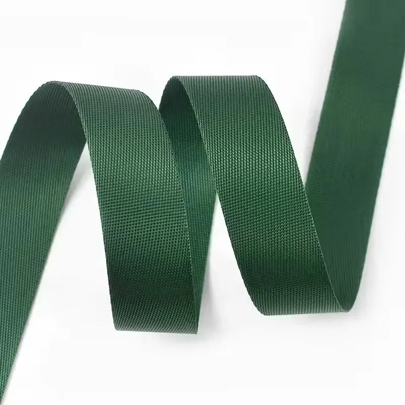 Fita de Nylon de 5M 20/25/32/38/50mm para Alça de Mochila, Coleira de Pet, Cinto de Segurança, Fita Decorativa