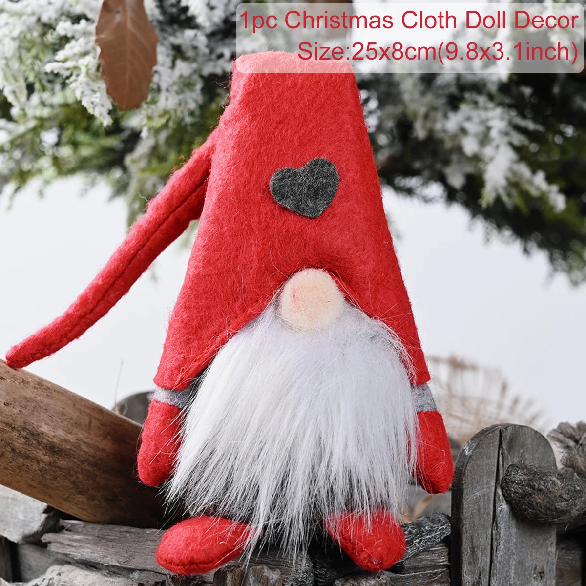 Gnome natal boneca sem rosto ornamento feliz natal decorações para casa 2024 navidad natal cristmas presente de natal ano novo 2025