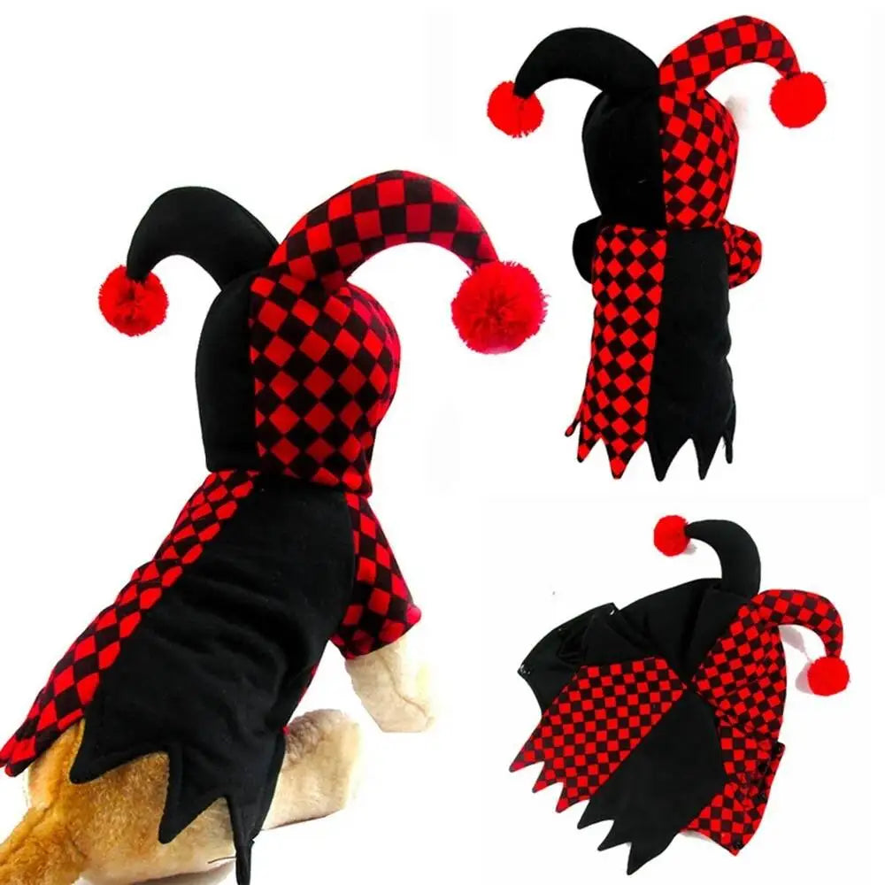 Halloween abóbora roupas para cães engraçado pet cães cosplay trajes conjuntos de halloween traje do cão roupas cômicas pet gato festa roupas