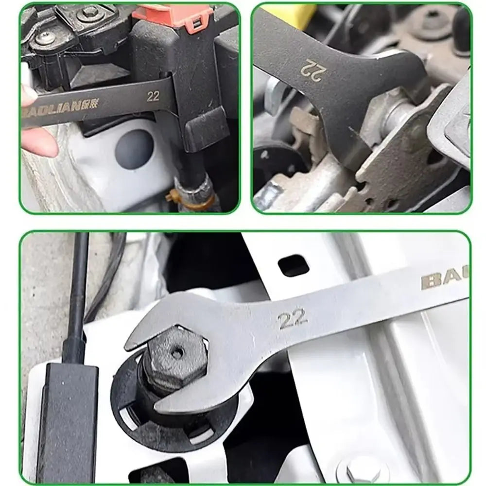 1 pces 5-32mm ultra-fino chave de extremidade aberta dupla-end multi-função chave de catraca 3mm de espessura chave de extremidade aberta