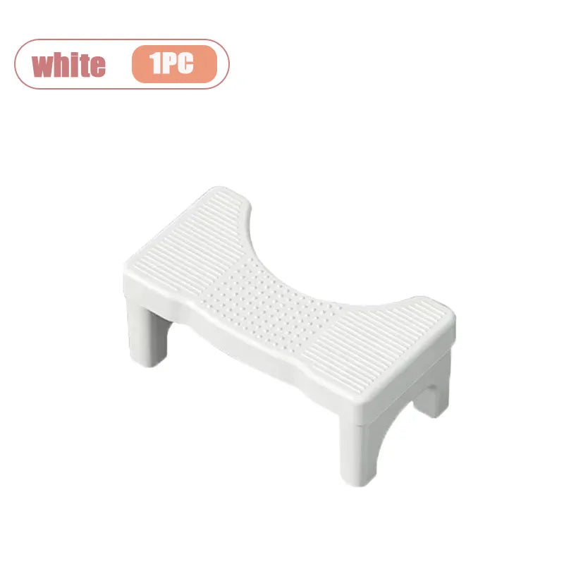 Banquinho para Banheiro, Apoio para os Pés Grosso e Durável, Auxiliar para Agachamento, Descanso para os Pés para Adultos, Crianças e Gestantes, Banquinho de Apoio para o Banheiro em Casa